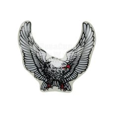Наклейка Орел (крила в верх) (срібн.) 13х12