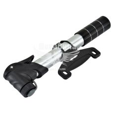 Насос велосипедний (Greys) алюмінієвий корпус, металева ручка (21x173мм.)