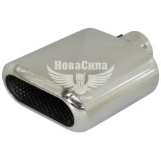 Насадка глушника (Elegant) діам.57мм. (нерж.) (0277)