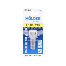 Насадка для отвертки H10 45мм. (Molder Tools) для кровельных саморезов (бита)