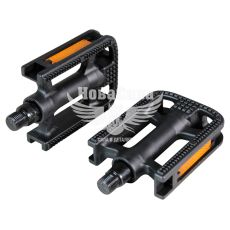 Педалі велосипедні чорні (Greys) поліпропілен 344гр. (110x76x26,8мм)