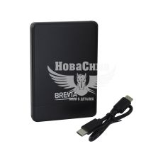 Портативний зарядний пристрій 5000mah (Brevia) 20W Li-Pol, LCD, Wireless Qi 15W