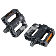 Педалі велосипедні чорні (Greys) поліпропілен 278гр. (95x80x23мм)