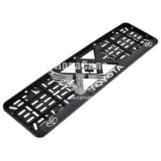 Рамка номерного знаку (Bi-Plast) обємні букви (Toyota)