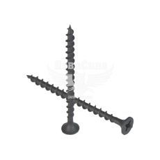 Саморіз 3.5х55мм. чорний по дереву-гіпсокартону (Apro) (упаковка 100шт)