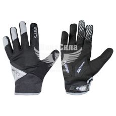 Рукавиці (Greys) L довгі пальці, гелеві вставки чорні