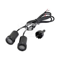 Світлодіодне підсвічування на дверях автомобіля з логотипом Audi (КНР) комплект 2шт.