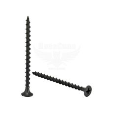Саморіз 3.5х55мм. чорний по дереву-гіпсокартону (Teem) (упаковка 500шт)