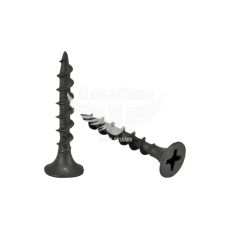 Саморіз 3.5х25мм. чорний по дереву-гіпсокартону (Teem) (упаковка 1000шт)