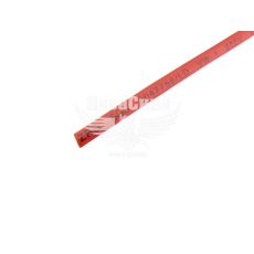 Термоусадочная трубка 2 мм. красный (Украина) (кембрик)