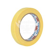 Скотч малярний 18мм. 60* жовтий (SOLL)