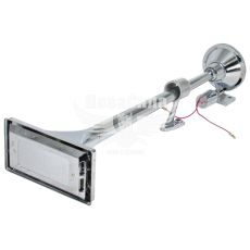 Сигнал повітряний 24V 1 тр. хром (Elegant) 640мм. квадр.