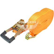 Трос-ремінь стяжний 6т.12м. (Belauto) (трос+мех.)