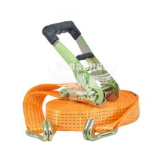 Трос-ремінь стяжний 10м. 5т. (ДК) (трос+мех.)