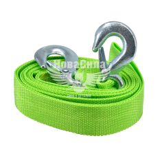 Трос буксира 3т. 4м. крюк (CarLife) (блістер)