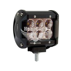 Фара светодиодная LED 18W 6000К (Cyclone) (79.4х96.5х64мм.)