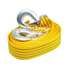 Трос буксира 3т. 4,5м. крюк (CarLife) (блістер)