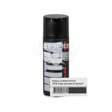 Фарба-спрей (МІТКА) Сіра матова антрацит 400мл (RAL 7016)
