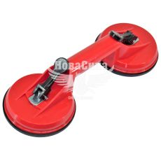 Тримач-присоска для стекол подвійна 2х120мм. макс. 80кг. (Intertool)