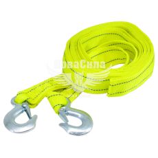 Трос буксира 5т. 5м. крюк (Zollex) (сумка)