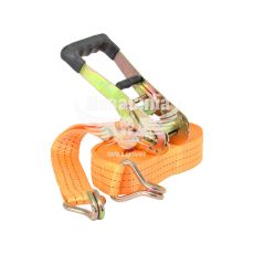 Трос-ремінь стяжний 10м. 3т. (ДК) (трос+мех.)