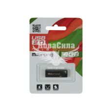 Флешка (USB) 4GB (Mibrand) Stingray Grey