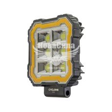 Фара светодиодная LED 40W 6000К (Cyclone) (129х112х33мм.)