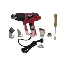 Фен промисловий (Yato) з LCD-дисплеєм 2000вт. 600+°