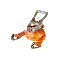 Трос-ремінь стяжний 5т.12м. (Lavita) (трос+мех.)