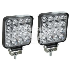 Фара светодиодная LED 48W 6000К (КНР) (85х85х18мм.) кт. 2шт.