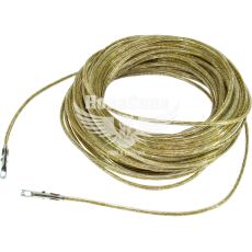 Трос митний з наконечниками діам. 6мм. 38м. (ДК)