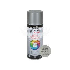 Фарба-спрей (Profi Build) Срібний 400мл. (RAL 9007)