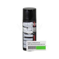 Фарба-спрей флуоресцентна (МІТКА) Зелена 400мл. (RAL 9015)