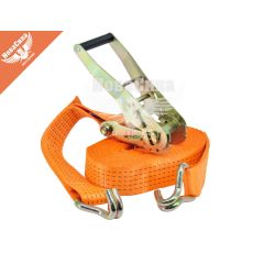 Трос-ремень стяжной 5т.10м. (Belauto) (трос + мех.)