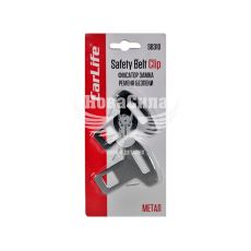 Фіксатор замка ременя безпеки (CarLife) метал.