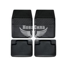 Универсальные автоковрики в салон (Polytep) Cobra 4шт. (резиновые)