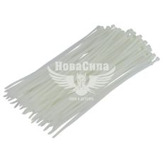 Хомут пластиковий білий 4,8х300 (Belauto) (уп. 100шт.)