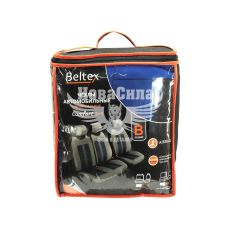 Чохли на сидіння (майки) (Beltex) Унів. 2+1 тип B сині Comfort