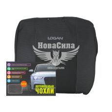 Чехлы на сиденья (Авто Жакард) Dacia Logan 5-мест. раздельного з08-12р.в. 100%
