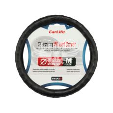 Чехол руля M черный 37-39см. (CarLife) SW142M