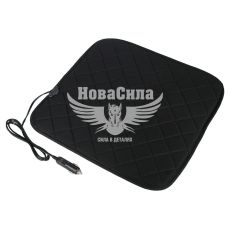 Чехол на сиденья (Lavita) Унив. Накидка с подогревом 12V черный низкий