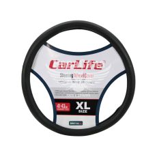 Чехол руля XL черный 41-43см. (CarLife) SW114XL