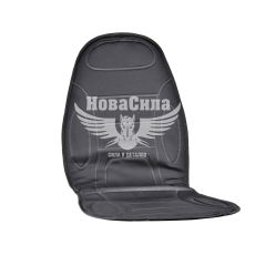 Чехол на сиденья (Lavita) Унив. накидка с подогревом 12V черный с подголовником