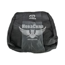 Чехлы на сиденья (Prestige) Toyota Avensis с09г.в. ECO серые (уценка)