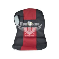 Чехлы на сиденья (Saba) DAF 85CF (красные)