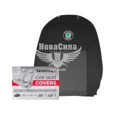 Чохли на сидіння (Favorite) Skoda Octavia A5 з04-10р.в. з підгол.