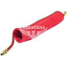 Шланг повітряний М16х1,5 червоний 7м. (Rider) (зєднання машини з полуприцепом)