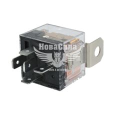 Реле в блок пре. 5320-Камаз 5-кон. 40А, 24V (Skadi) прозрачное (с кроншт.)