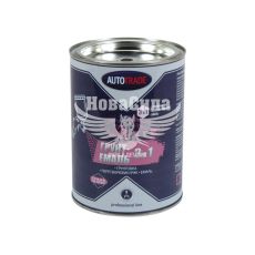 Грунт-фарба антикорозійна (Autotrade) 3в1 чорний 0,9кг.