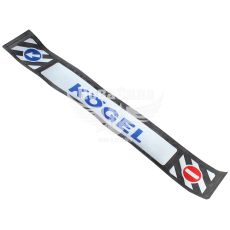 Бризговик причепа зад.Kogel Кірпіч Стрілка 2400х350мм. (MG)